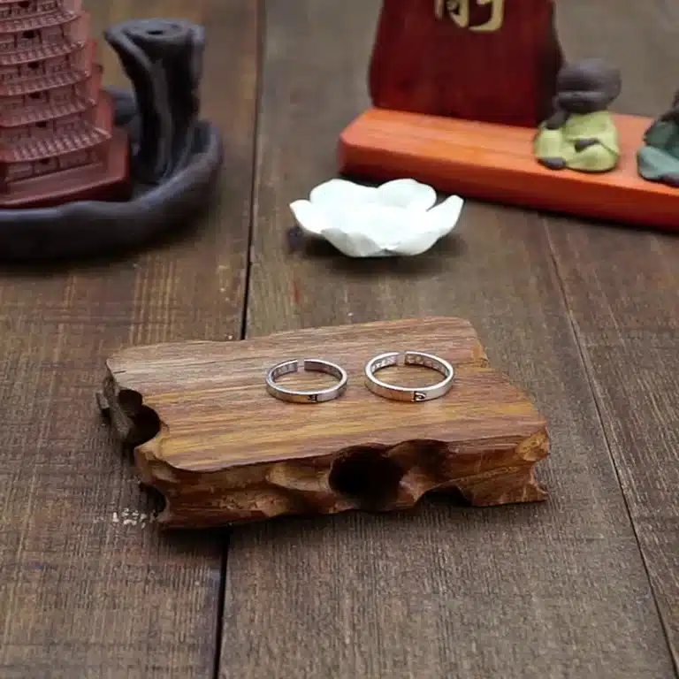 Bague couple style japonais 2