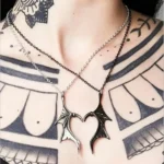 Collier pendentif couple aile 1