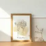 Photo couple dessin cadre photo 4