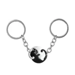 Porte clé chat couple 2