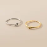 Bague couple réglable 1