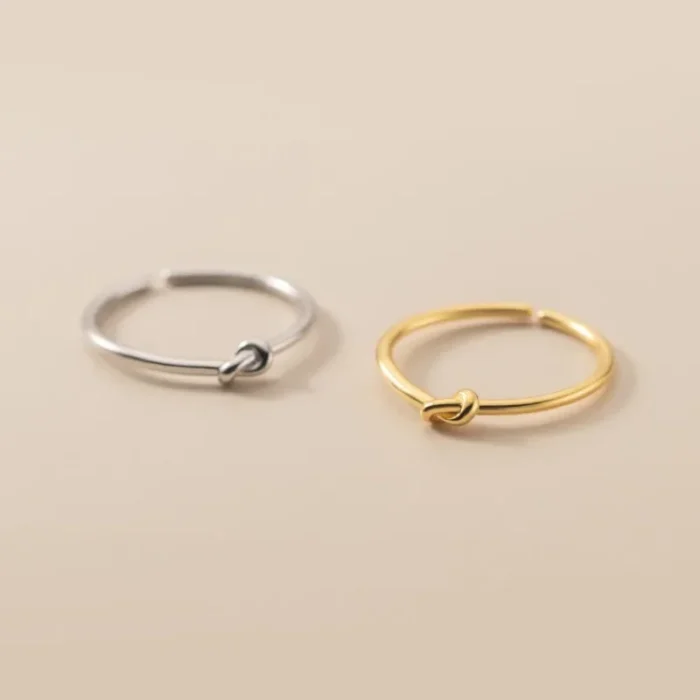 Bague couple réglable 1