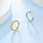 Bague a graver couple 8