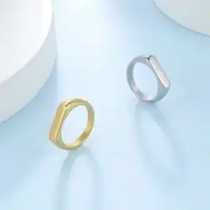 Bague a graver couple 8
