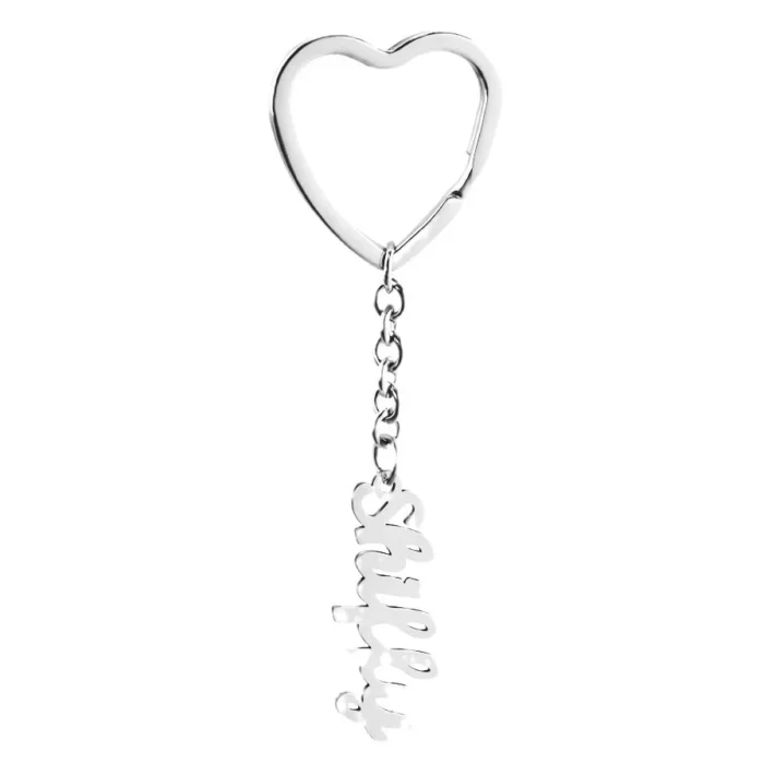 Porte clé couple personnalisé prénom 6