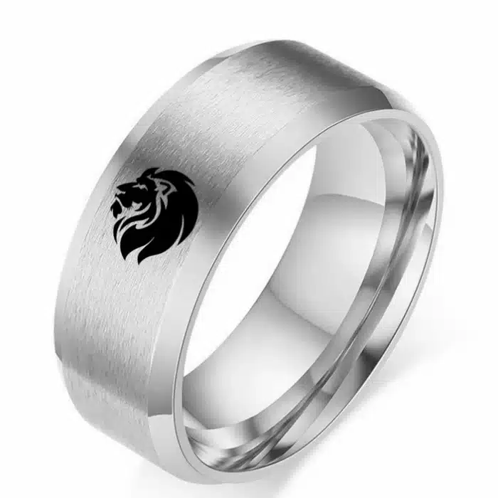 Bague couple lion 3