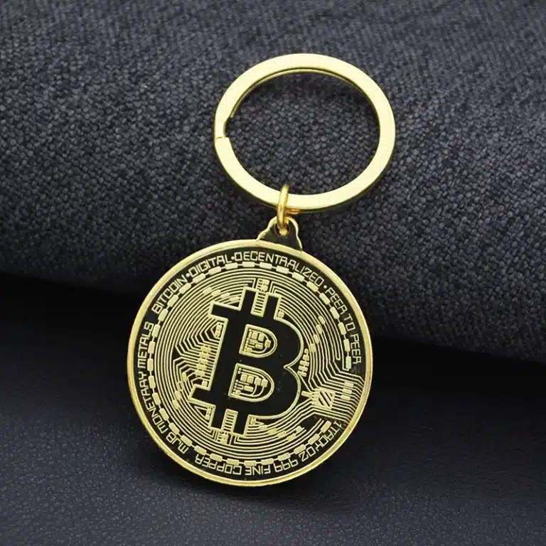 Porte clé couple pièce de monnaie 6