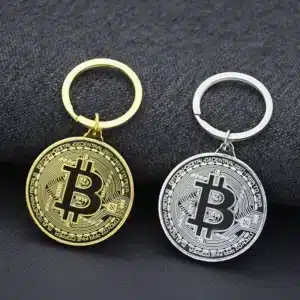 Porte clé couple pièce de monnaie 1