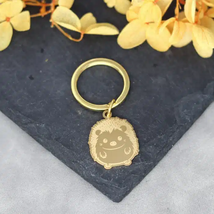 Porte clé couple herisson 5
