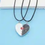 Collier couple cuir 2