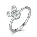 Bague couple Mickey et Minnie 57