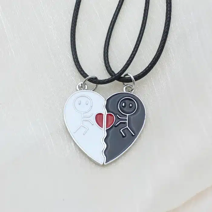 Collier couple cuir 3