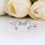 Bague couple Mickey et Minnie 128