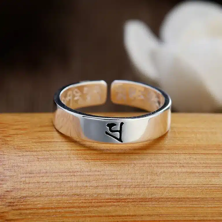 Bague couple style japonais 3