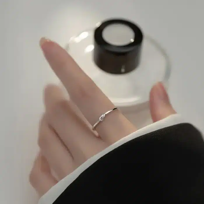 Bague couple réglable 5