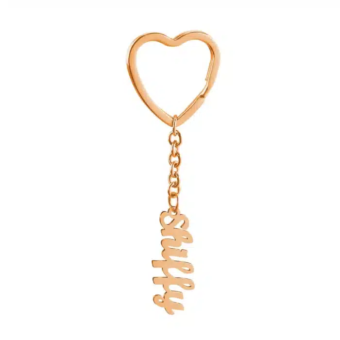 Porte clé couple personnalisé prénom 5