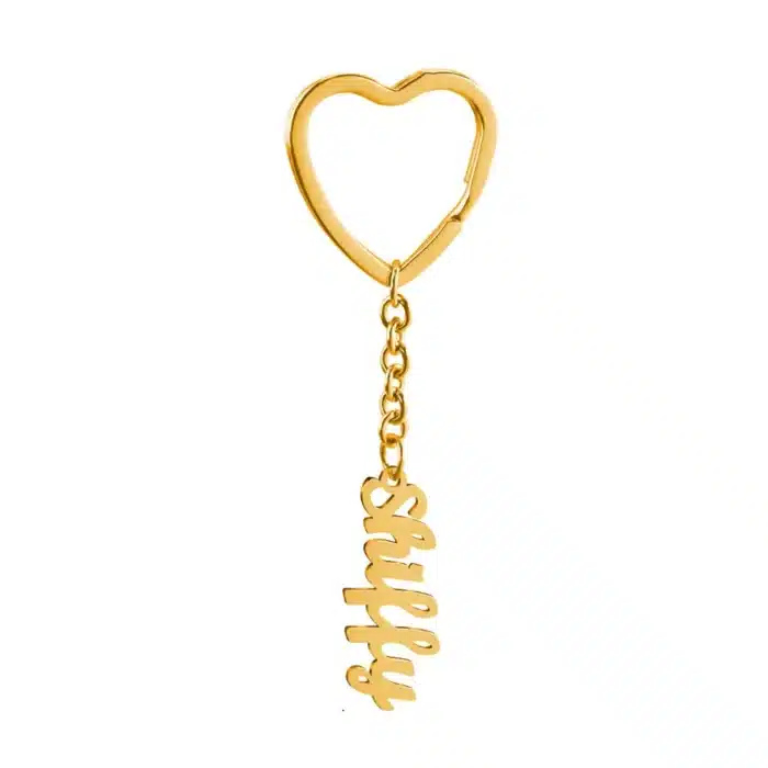 Porte clé couple personnalisé prénom 4