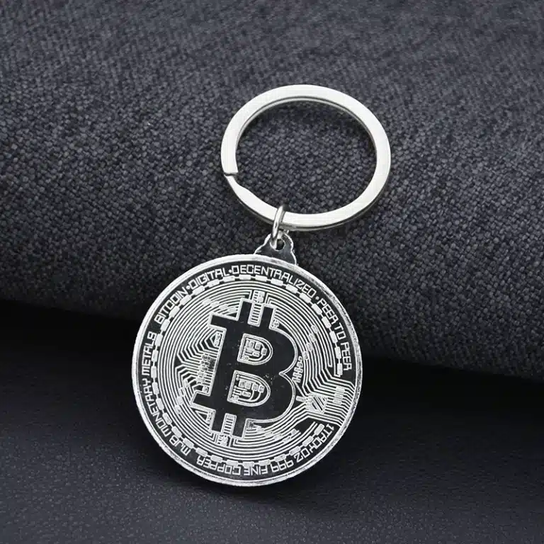Porte clé couple pièce de monnaie 5