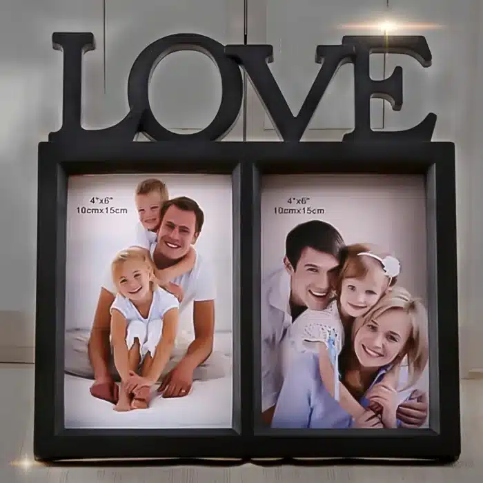 Cadre photo couple amoureux 1