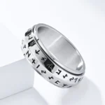 Bague couple Viking 9