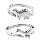 Bague dinosaure couple 6