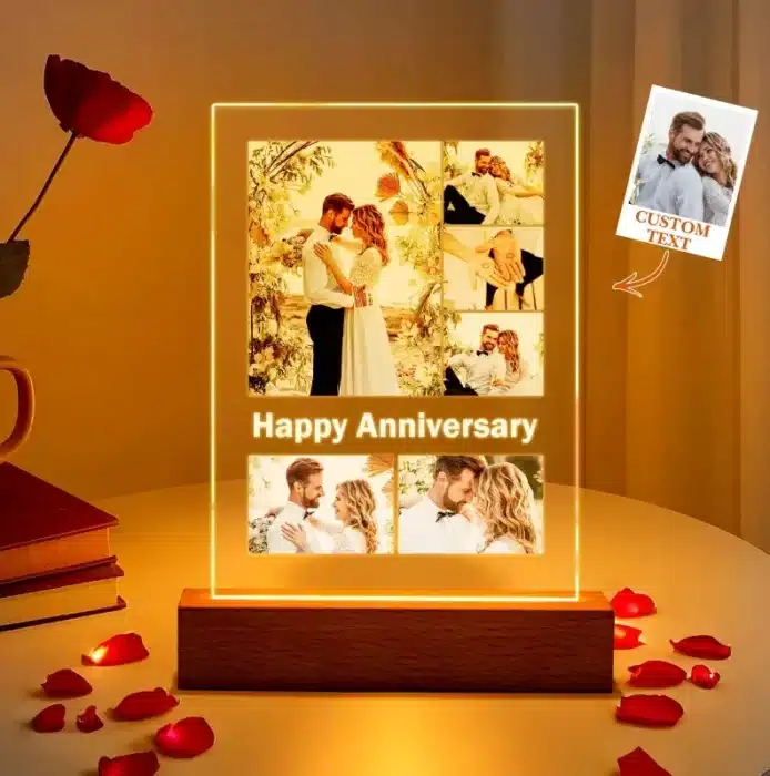 Cadre photo pour 1 ans de couple 1
