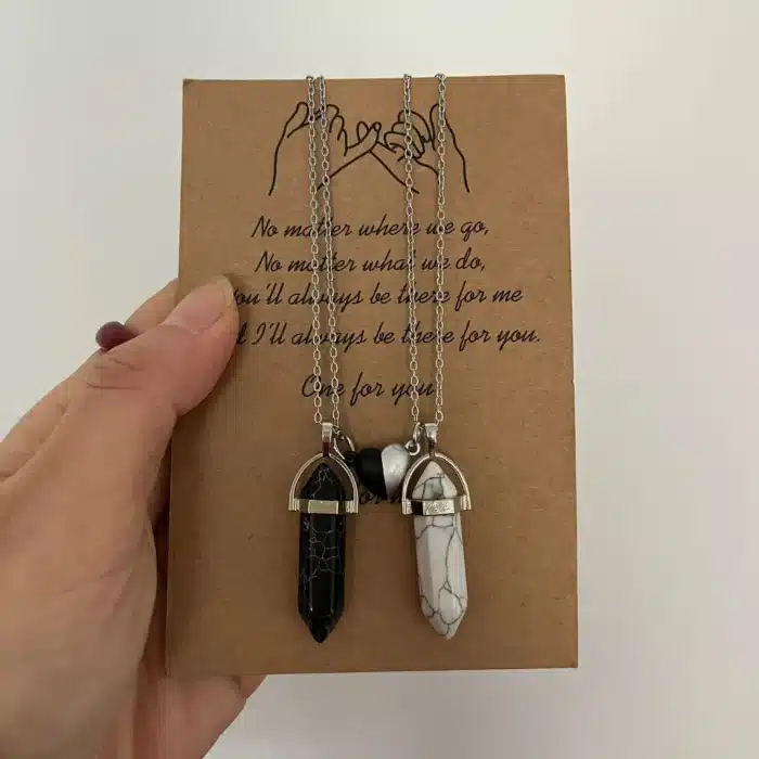 Collier pendentif couple 10