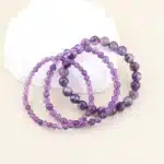 Améthyste Bracelet couple 4