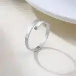 Bague promesse personnalisée 11