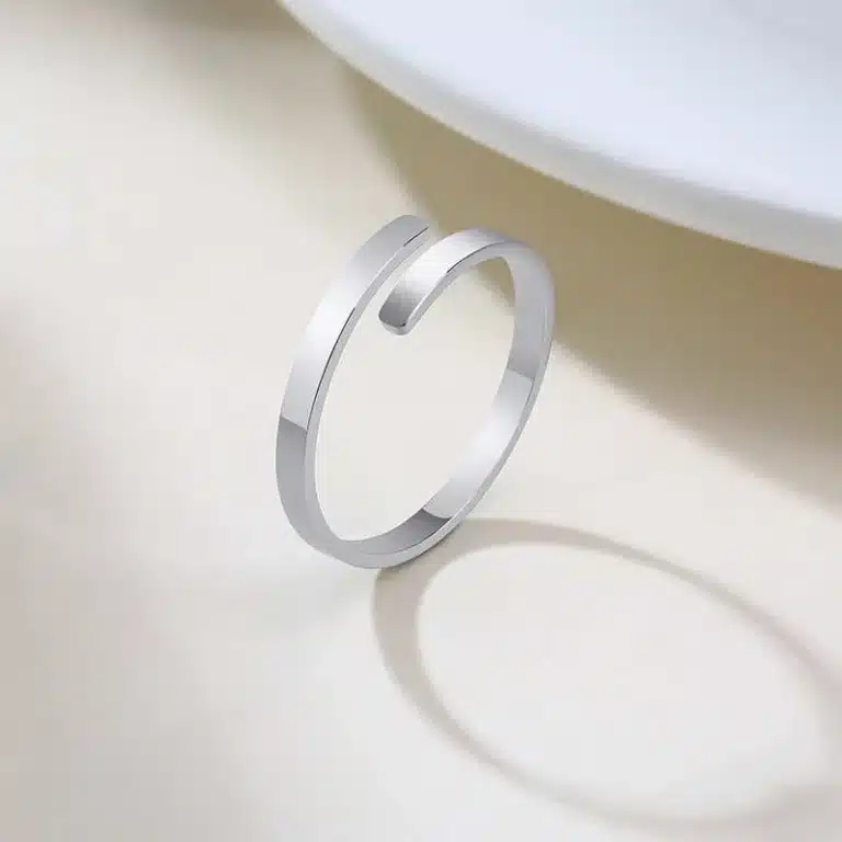 Bague promesse personnalisée 11
