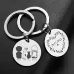 Porte clé couple maman 6