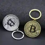 Porte clé couple pièce de monnaie 4
