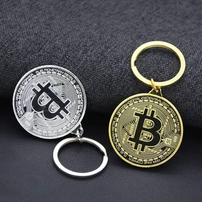 Porte clé couple pièce de monnaie 4