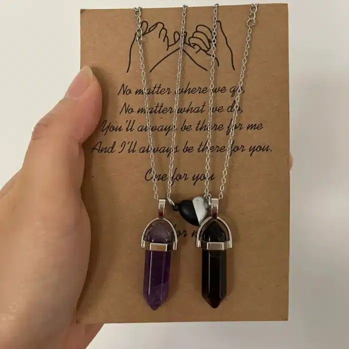 Collier pendentif couple 8