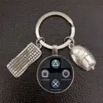 Porte clé couple geek 18