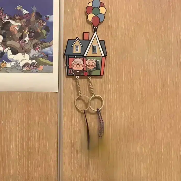 Porte clé couple là haut 4