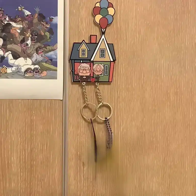 Porte clé couple là haut 4
