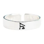 Bague couple style japonais 5