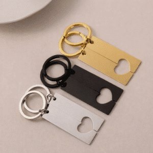 Porte clé couple personnalisable