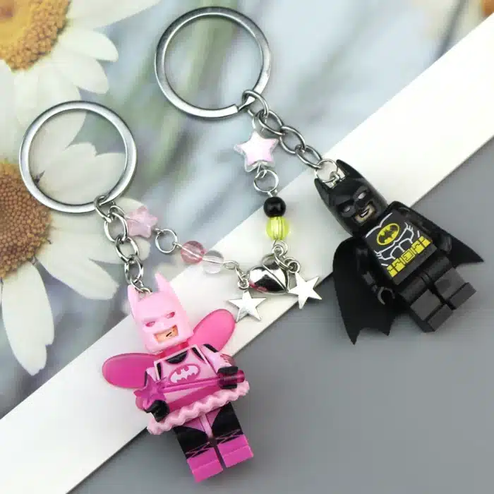 Porte clé couple Batman 1