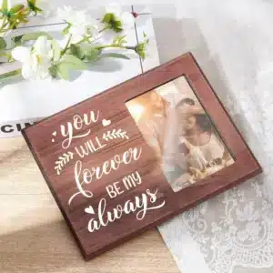 Cadeau cadre photo poème couple 6