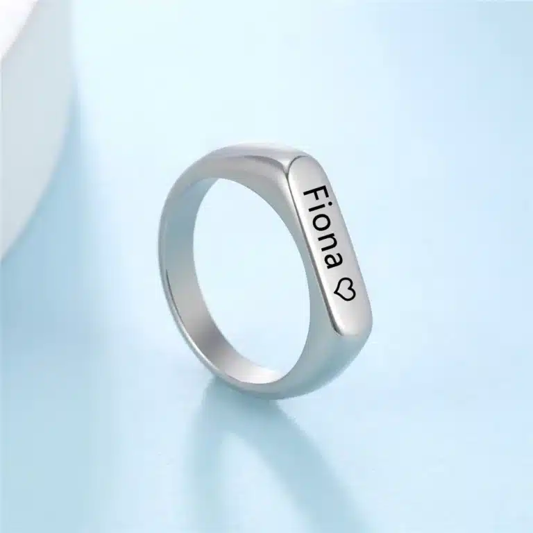 Bague a graver couple 6