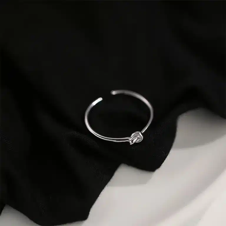 Bague couple réglable 3