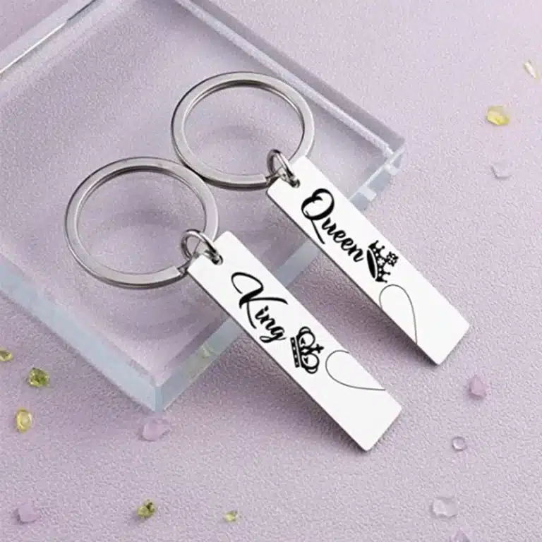 Porte clé couple queen 3