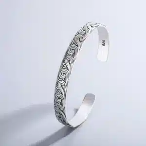 Bracelet assorti couple argent 1
