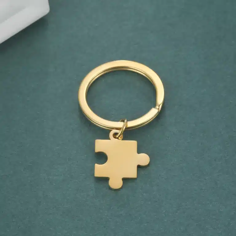 Porte clé couple puzzle 5