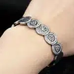 Bracelet assorti couple acier 6