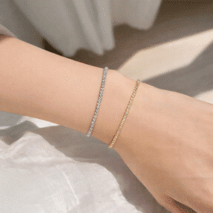 Bracelet zirconium femme