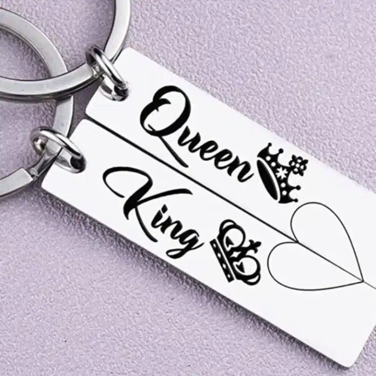 Porte clé couple queen 4