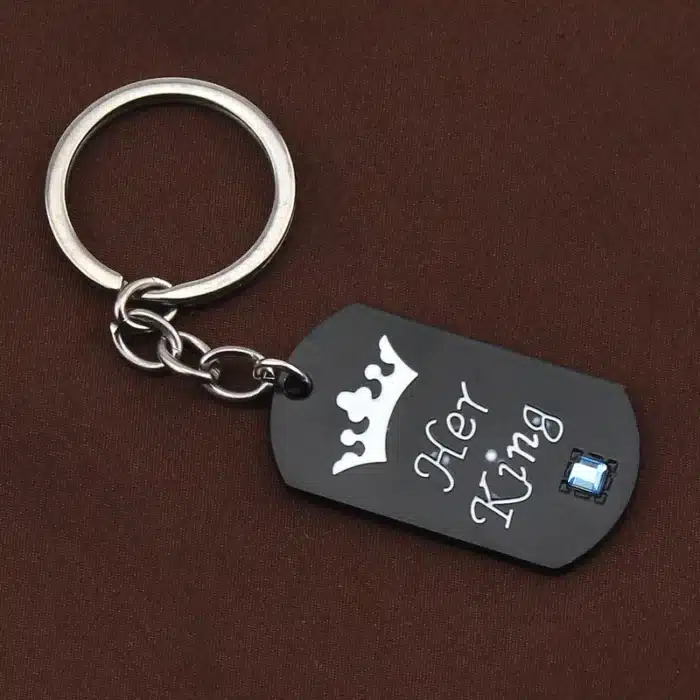 Porte clé couple king 3